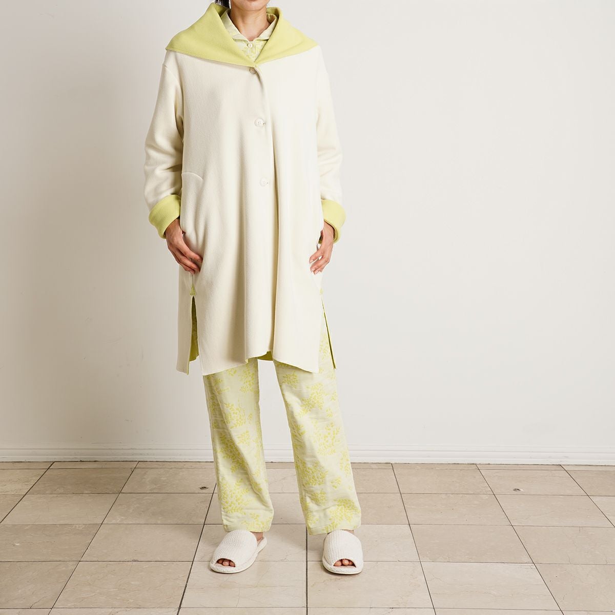 23バイカラーフリース[長袖ガウン] | KID BLUE OFFICIAL ONLINE STORE