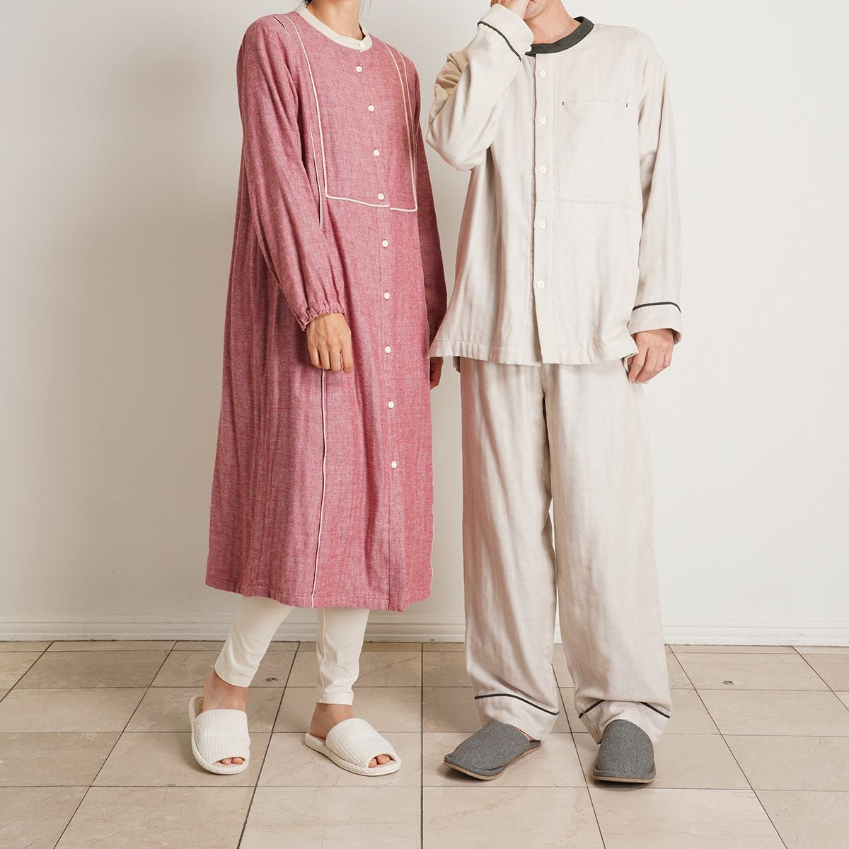 起毛トリプルガーゼ[【メンズ】長袖パジャマ] | KID BLUE OFFICIAL