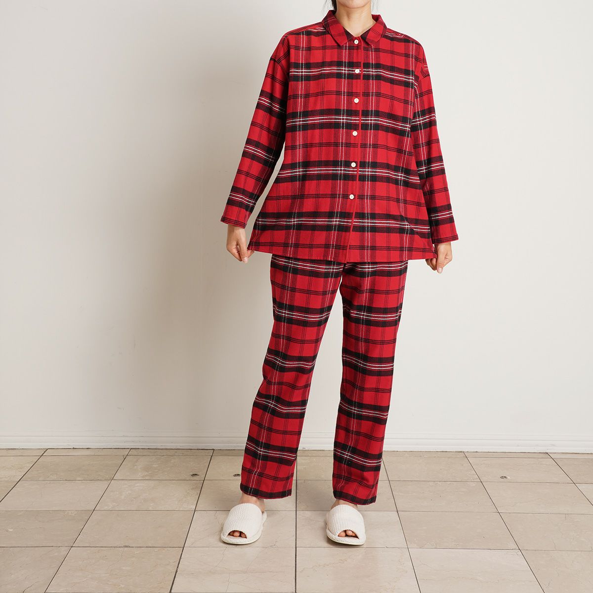 23ネルタータンチェック[長袖パジャマ] | KID BLUE OFFICIAL ONLINE STORE