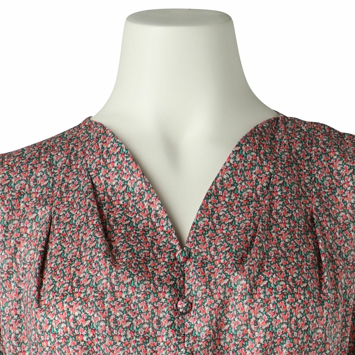 24LIBERTYプリント[フレンチスリーブワンピース] | KID BLUE OFFICIAL