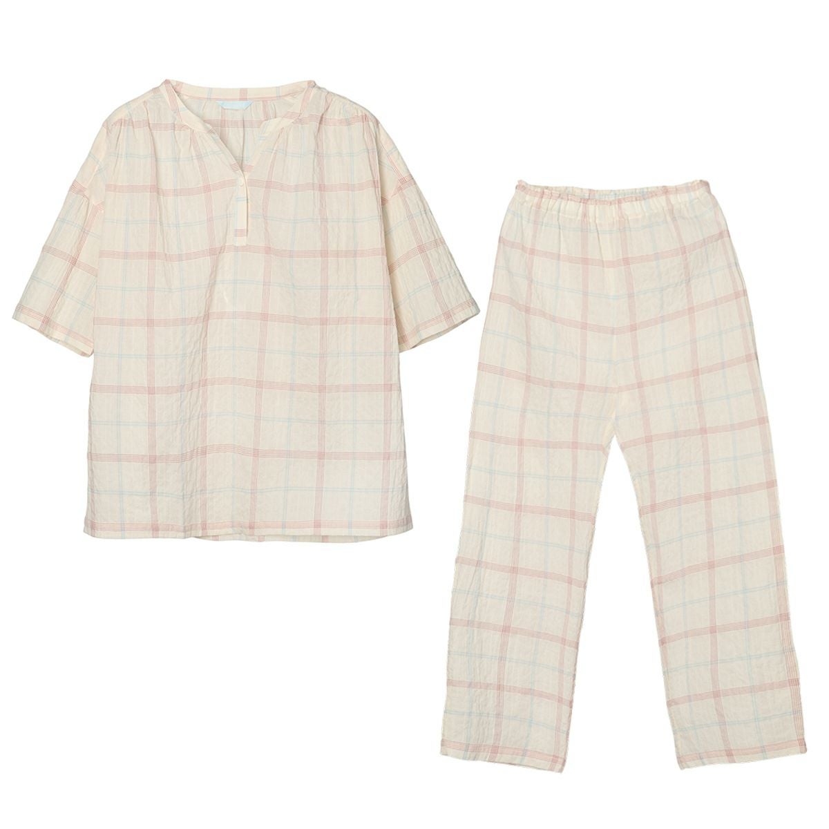 キッドブルー　アベリアブーケ　7分袖パジャマ Mサイズ パジャマ Mサイズ | KID BLUE OFFICIAL ONLINE STORE