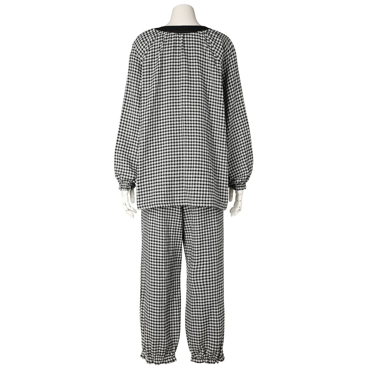 【新品】パジャマ KID BLUE キッドブルー 長袖 M ガーゼ ギンガム 24Wガーゼギンガム[長袖パジャマ] | KID BLUE OFFICIAL ONLINE STORE