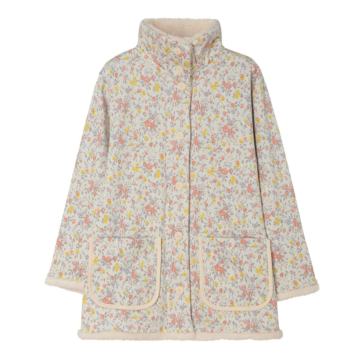 24ガーニッシュフラワー[ソフトブラジャー(ノンワイヤー)] | KID BLUE