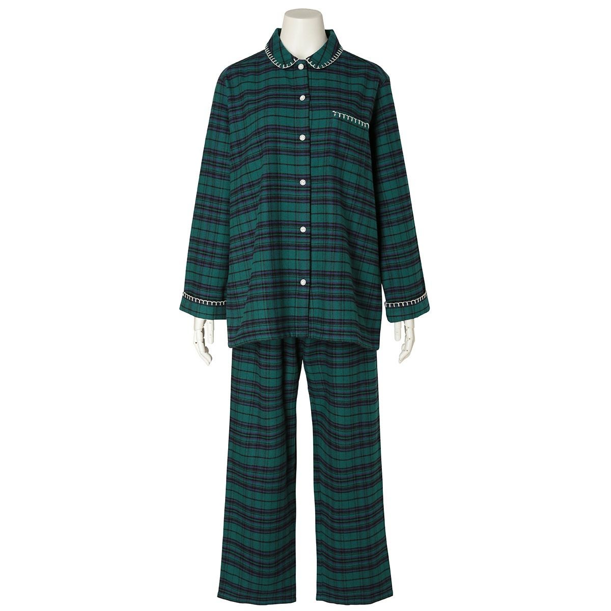 24ネルタータンチェック[長袖パジャマ] | KID BLUE OFFICIAL ONLINE STORE