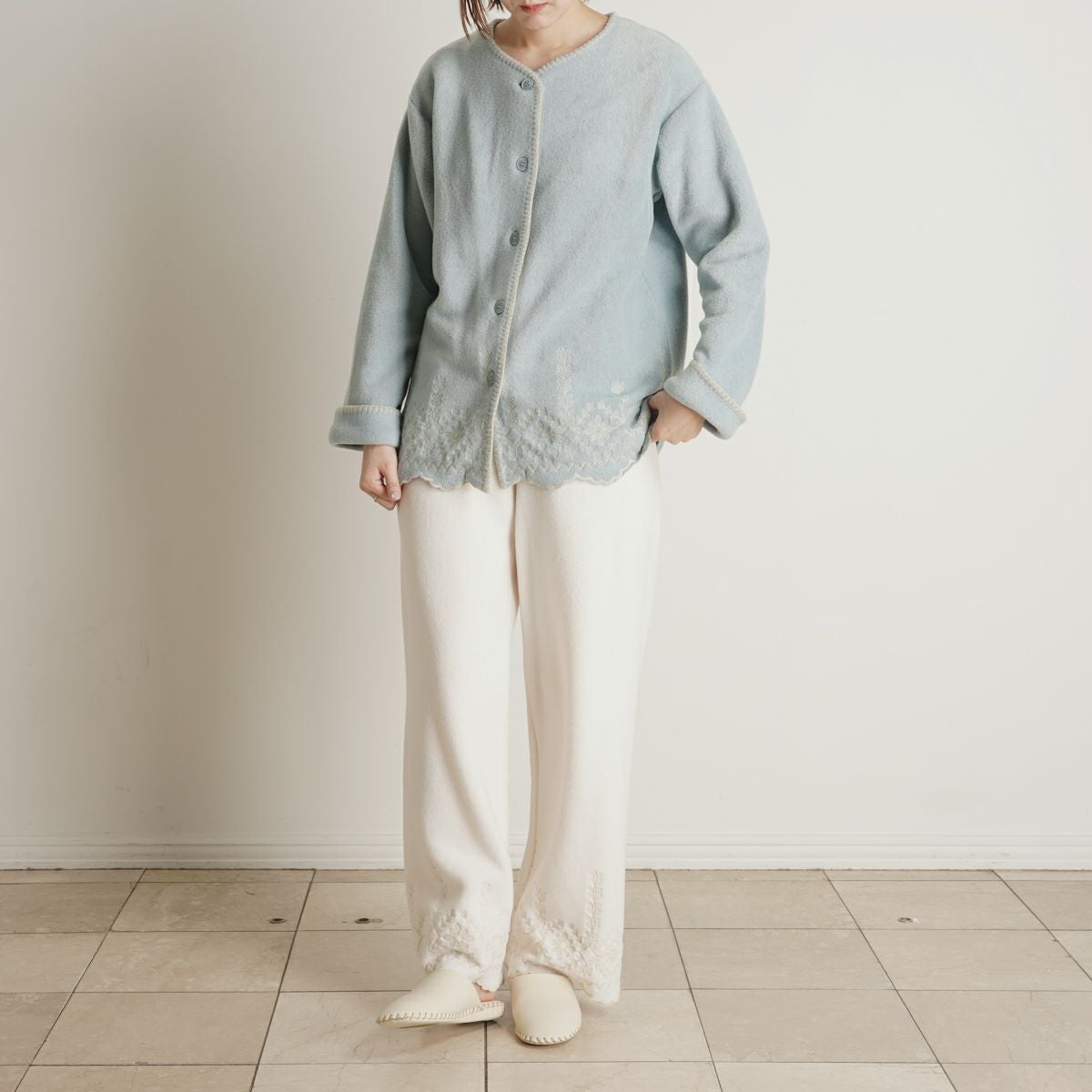 24フリースエンブ[長袖トップス] | KID BLUE OFFICIAL ONLINE STORE