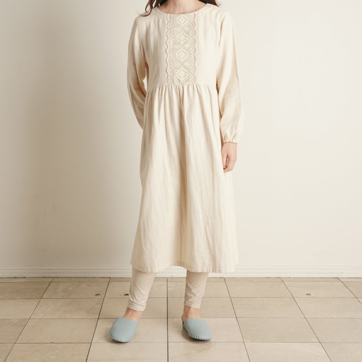 コードエンブWガーゼ[長袖ナイティ] | KID BLUE OFFICIAL ONLINE STORE