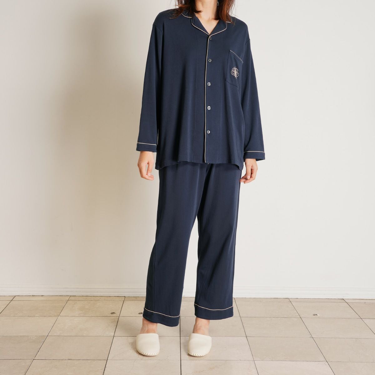 25グレイスフルコットン[長袖パジャマ] | KID BLUE OFFICIAL ONLINE STORE