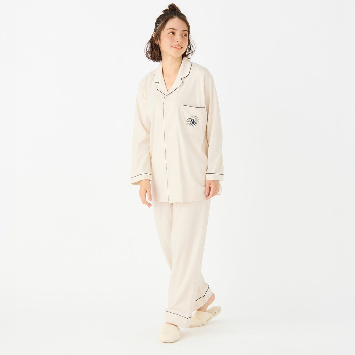 25グレイスフルコットン[長袖パジャマ] | KID BLUE OFFICIAL ONLINE STORE