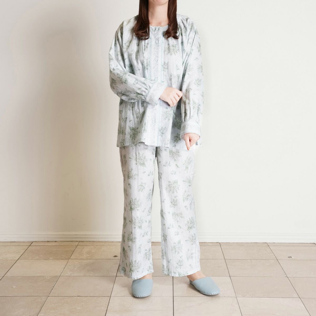 Wガーゼミモザ[長袖パジャマ] | KID BLUE OFFICIAL ONLINE STORE