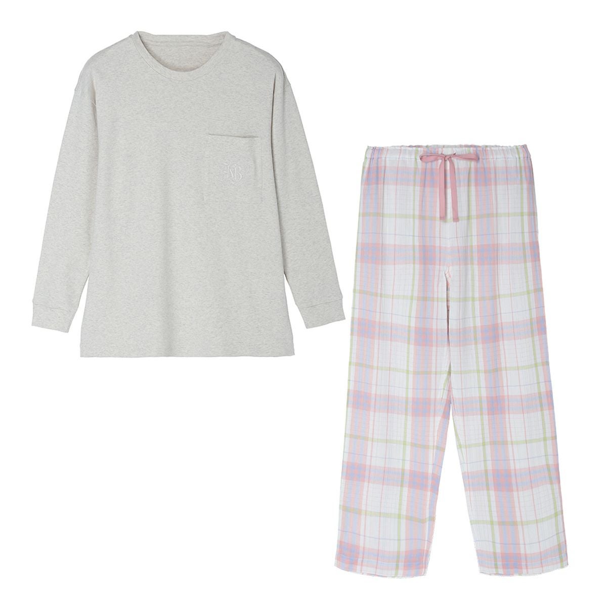 24トリプルガーゼチェック[長袖パジャマ] | KID BLUE OFFICIAL ONLINE