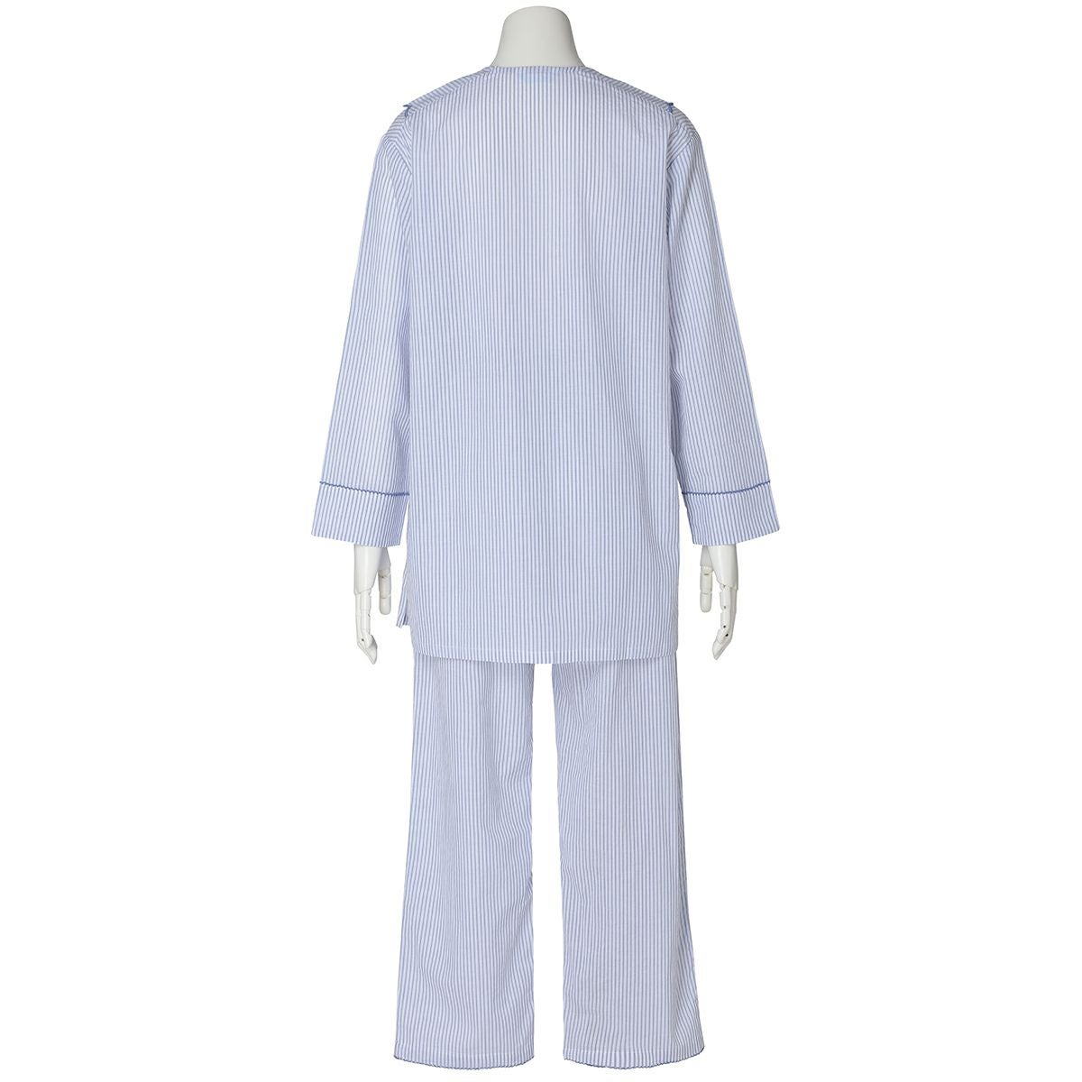 新品タグ付き　キッドブルー　kids blue パジャマ M ストライプ KID BLUE(キッドブルー)｜26CRサッカーストライプパジャマ/ピンク の