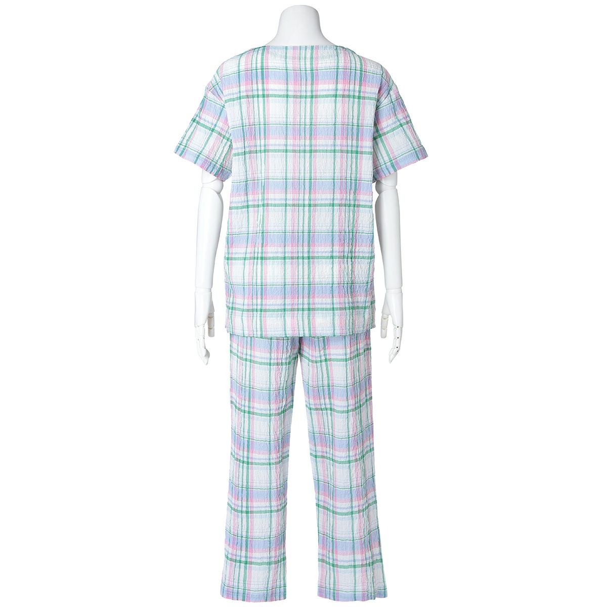 25シャーリングチェック[半袖パジャマ] | KID BLUE OFFICIAL ONLINE STORE