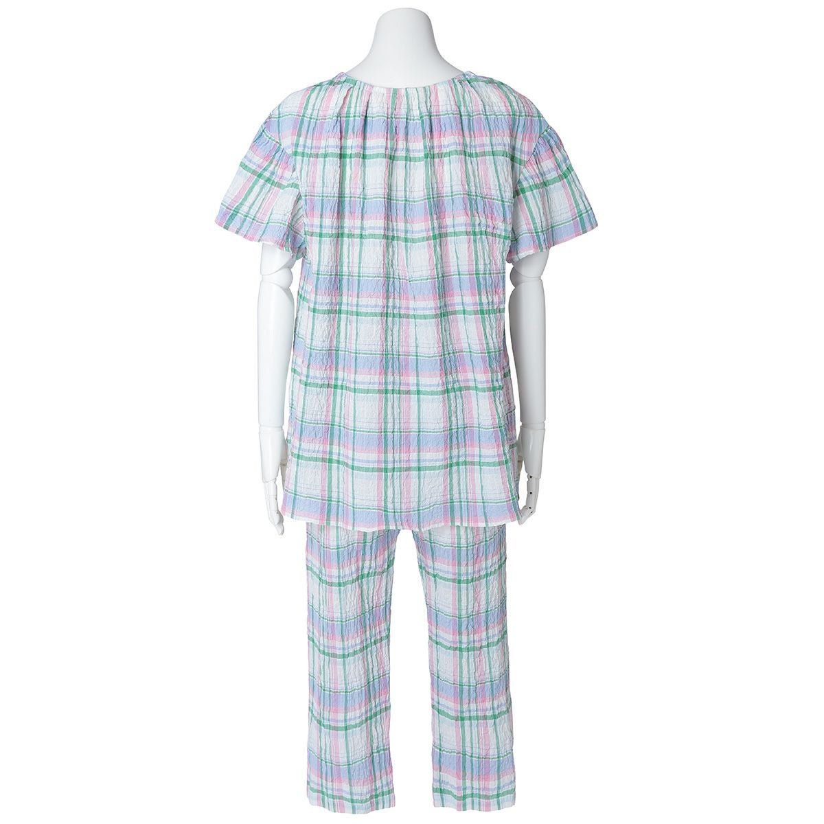 25シャーリングチェック[半袖パジャマ] | KID BLUE OFFICIAL ONLINE STORE