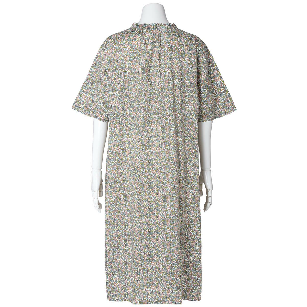 25LIBERTYプリント[5分袖ワンピース] | KID BLUE OFFICIAL ONLINE STORE