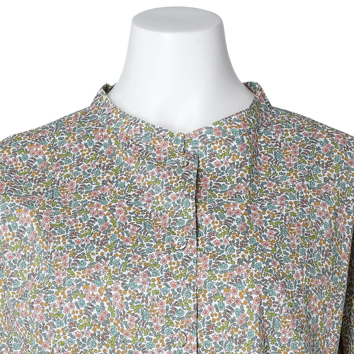 25LIBERTYプリント[5分袖ワンピース] | KID BLUE OFFICIAL ONLINE STORE