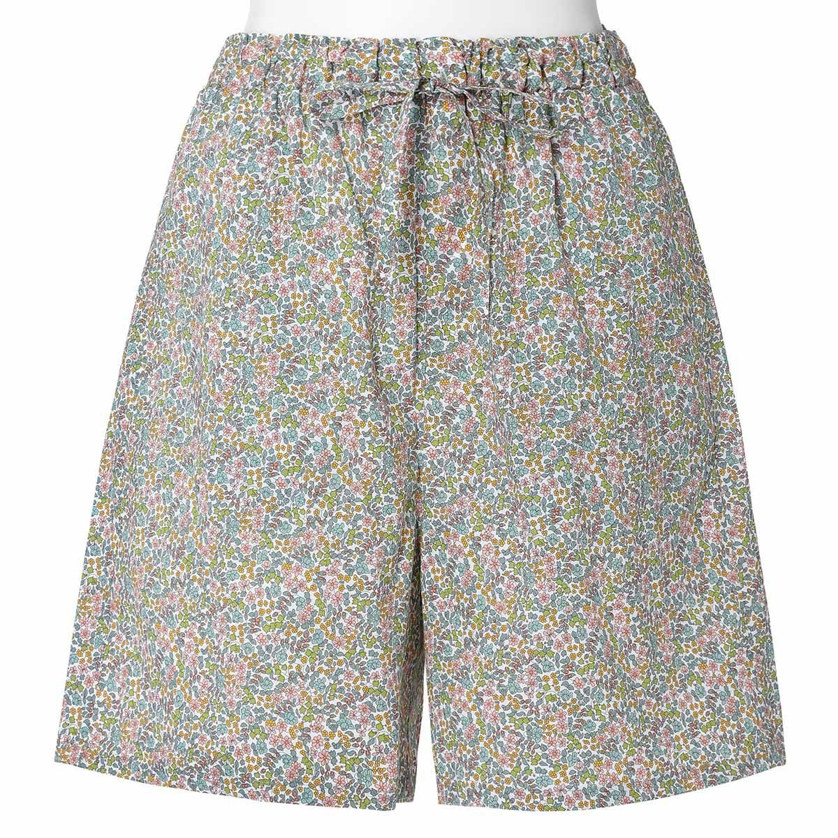 25LIBERTYプリント[ショート丈ボトムス] | KID BLUE OFFICIAL ONLINE STORE