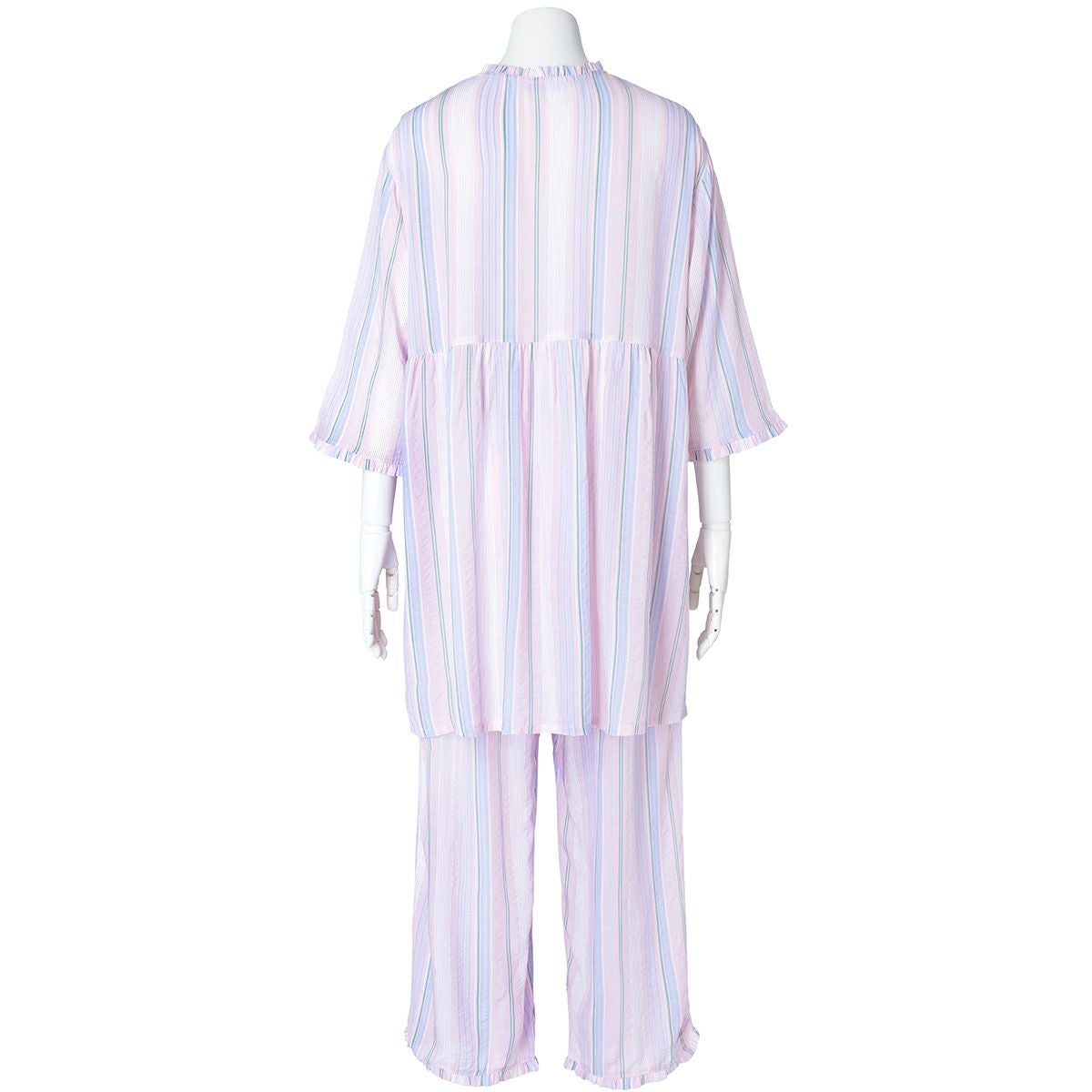 25CRサッカーストライプ[7分袖パジャマ] | KID BLUE OFFICIAL ONLINE STORE