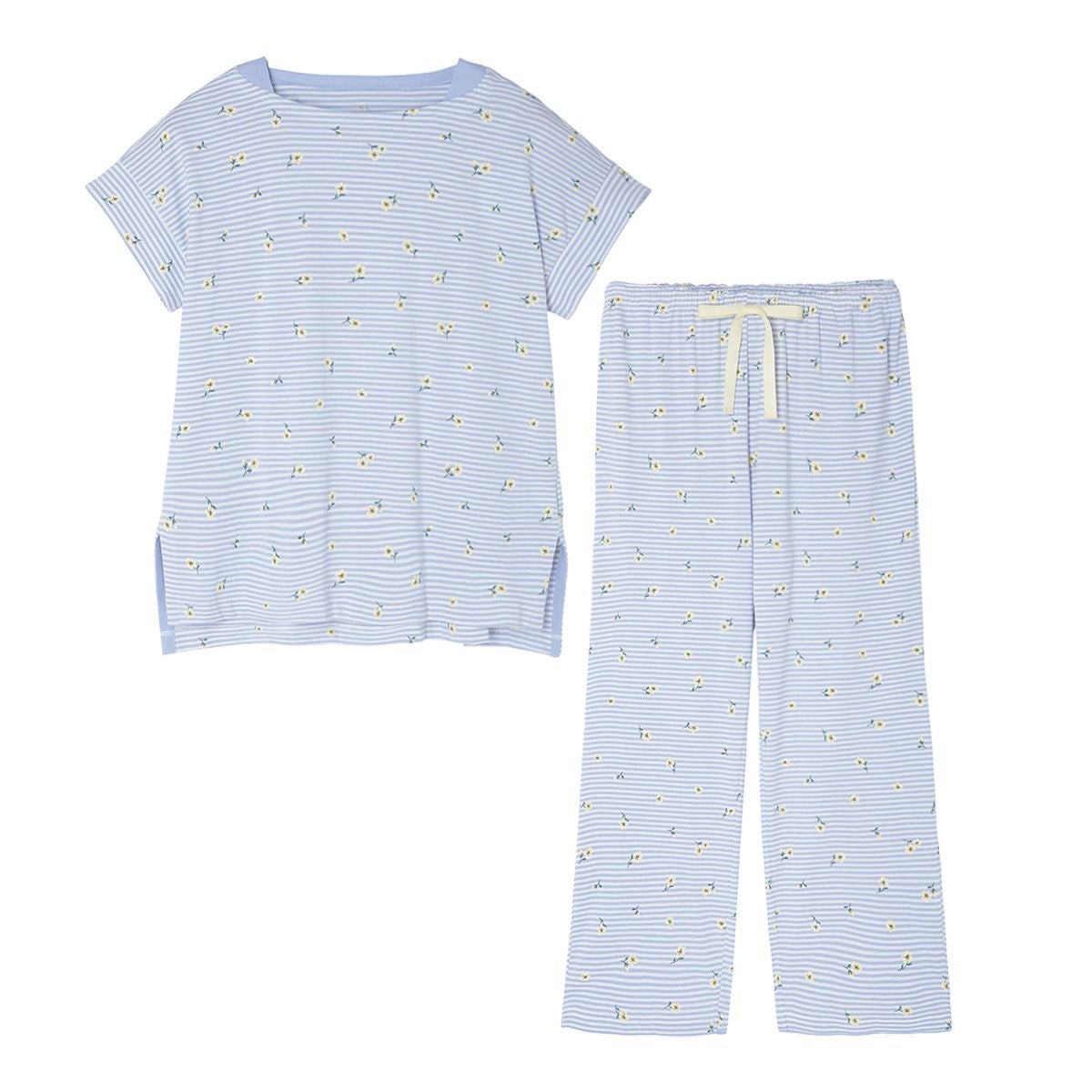 24ガーニッシュフラワー[ソフトブラジャー(ノンワイヤー)] | KID BLUE