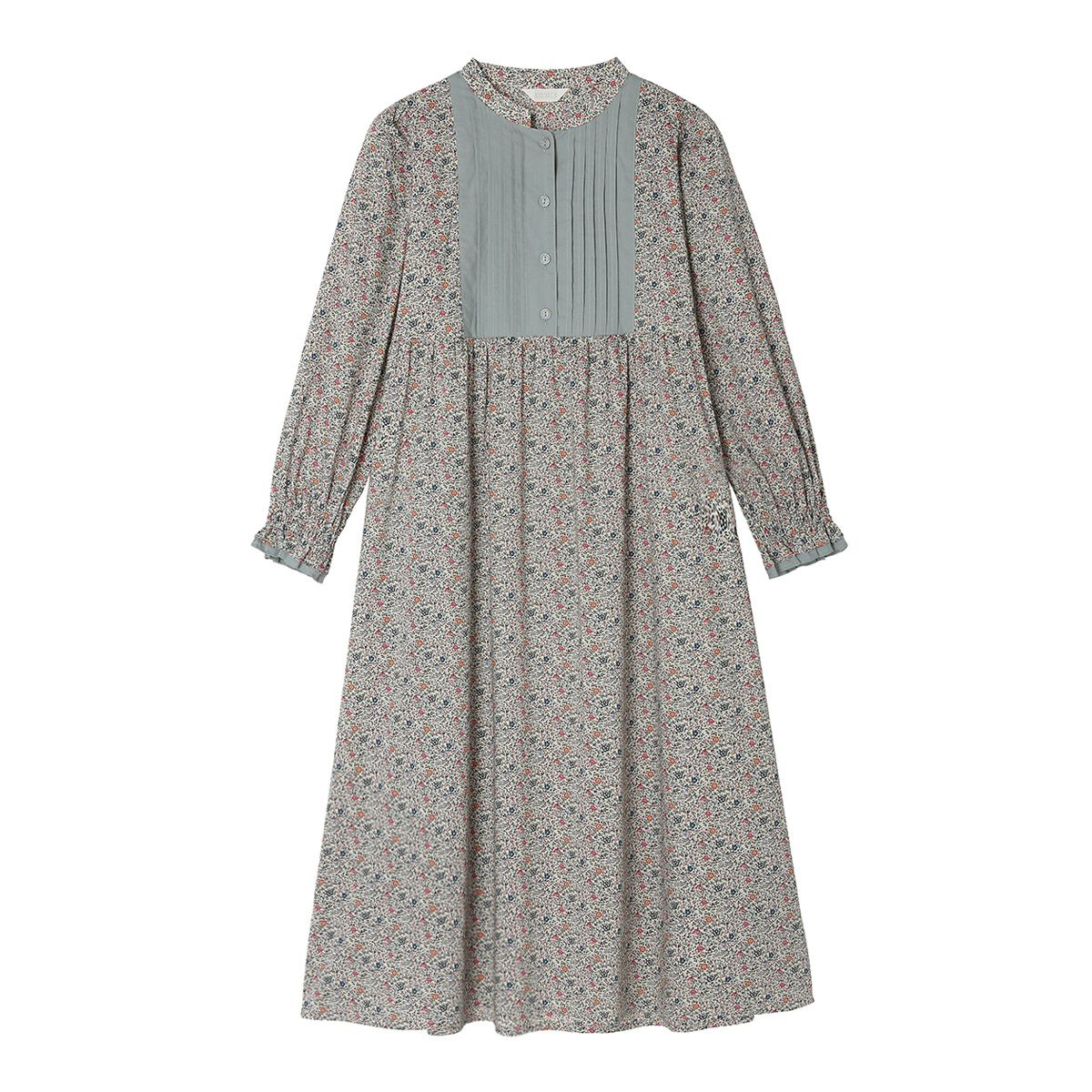 25AW LIBERTYプリント[長袖ワンピース] | KID BLUE OFFICIAL ONLINE STORE