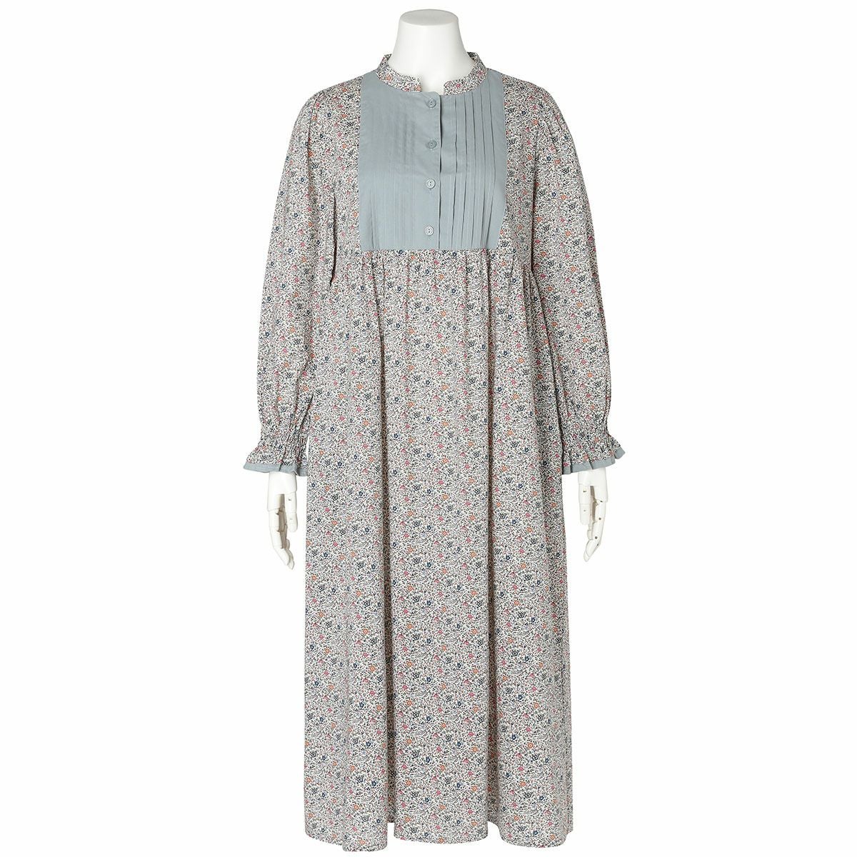 25AW LIBERTYプリント[長袖ワンピース] | KID BLUE OFFICIAL ONLINE STORE