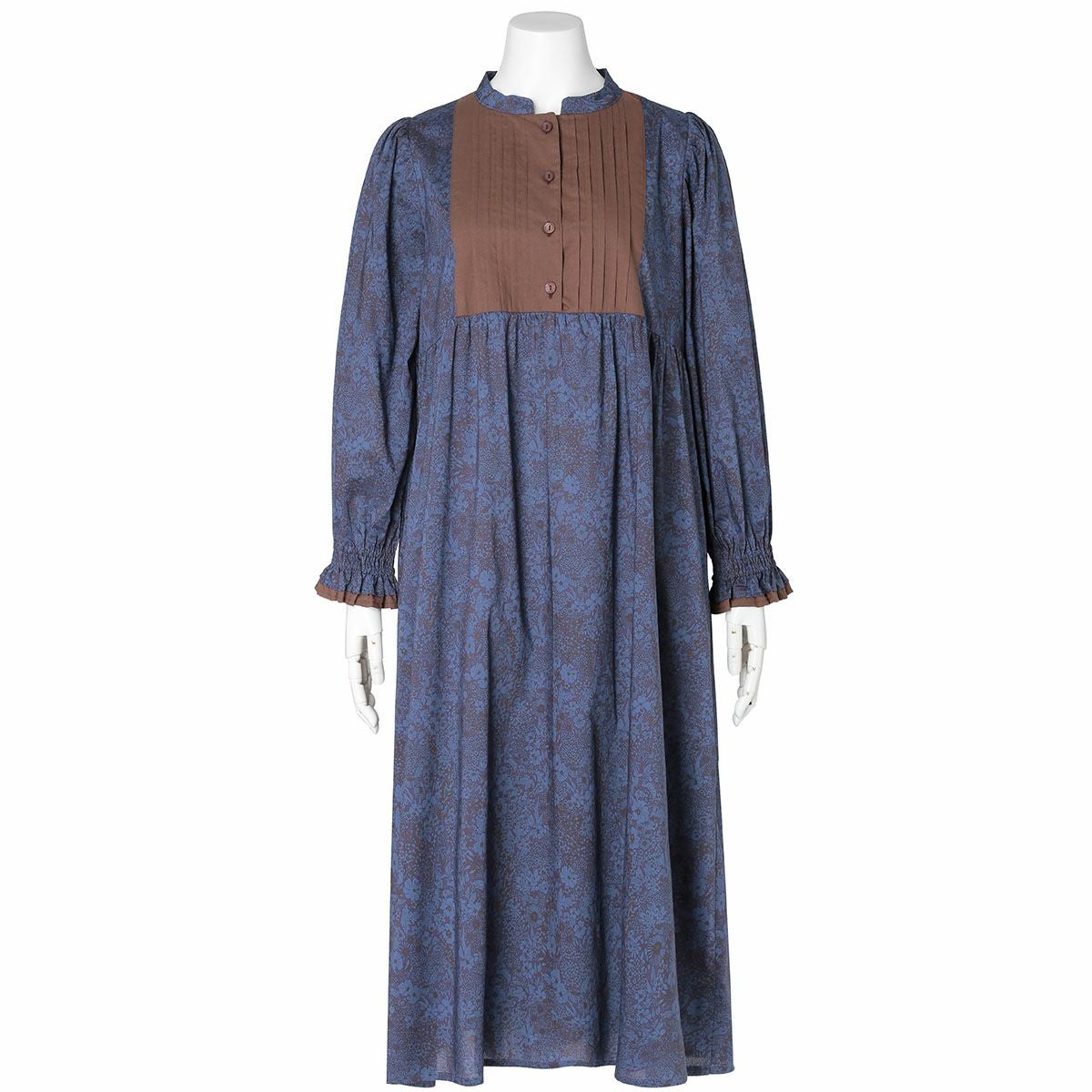 25AW LIBERTYプリント[長袖ワンピース] | KID BLUE OFFICIAL ONLINE STORE