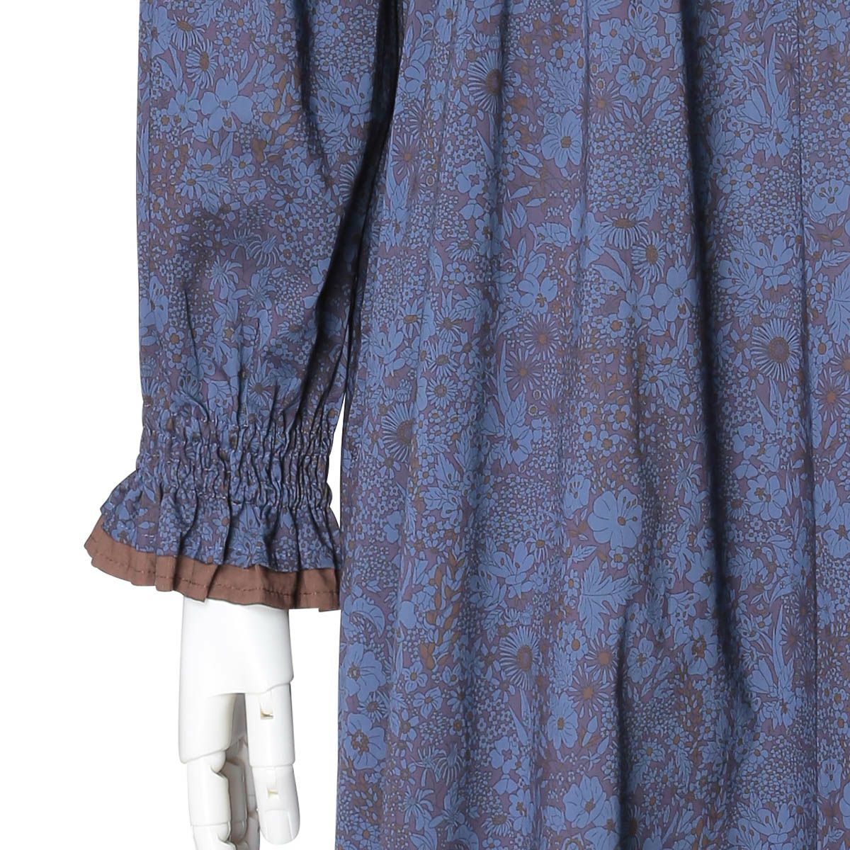 25AW LIBERTYプリント[長袖ワンピース] | KID BLUE OFFICIAL ONLINE STORE