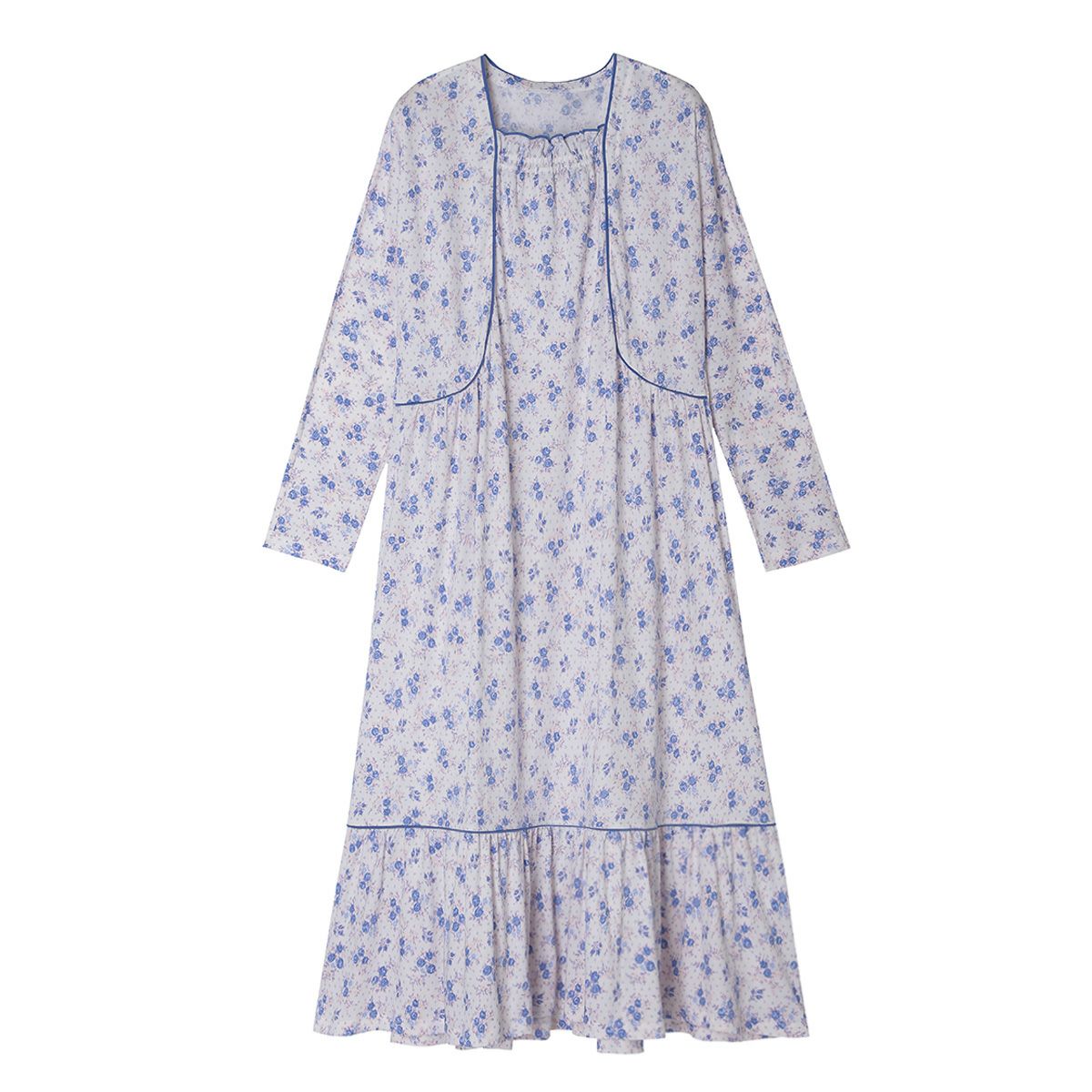 ピンドットフラワーN[長袖ナイティ] | KID BLUE OFFICIAL ONLINE STORE