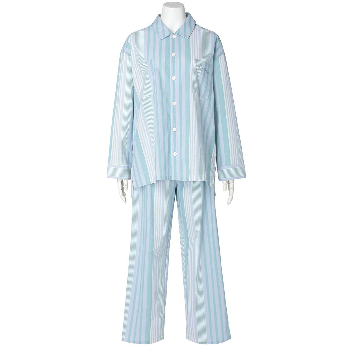 25ストライプ&天竺[長袖パジャマ] | KID BLUE OFFICIAL ONLINE STORE
