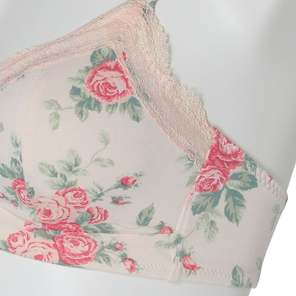 25オータムローズ[フックアイソフトブラジャー(ノンワイヤー)] | KID