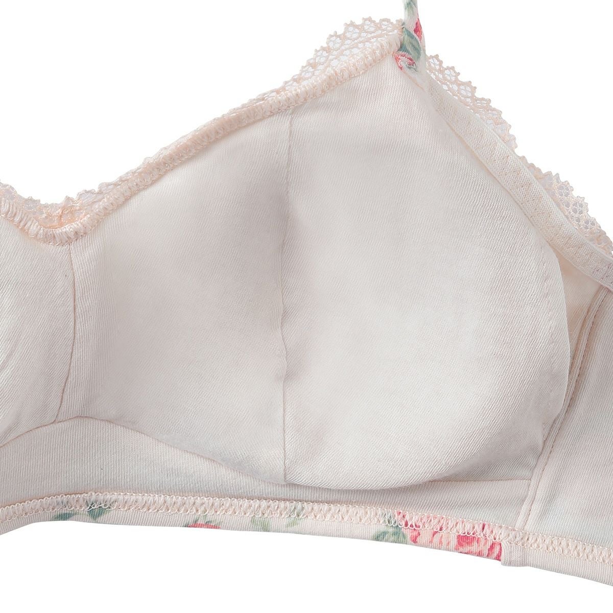 25オータムローズ[フックアイソフトブラジャー(ノンワイヤー)] | KID