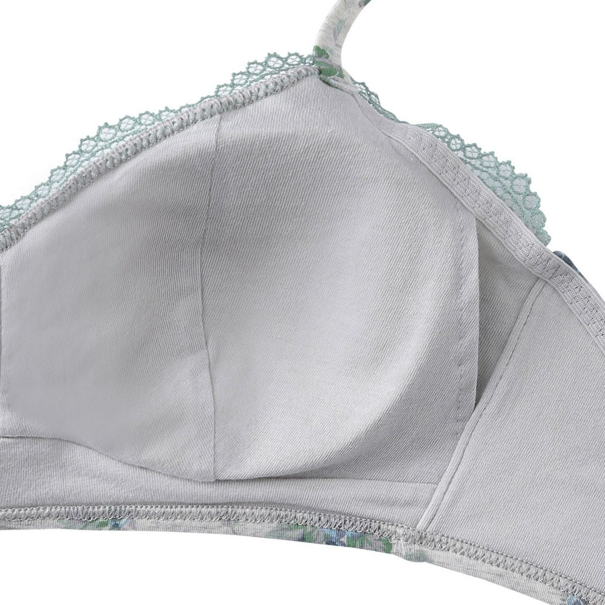 25オータムローズ[フックアイソフトブラジャー(ノンワイヤー)] | KID