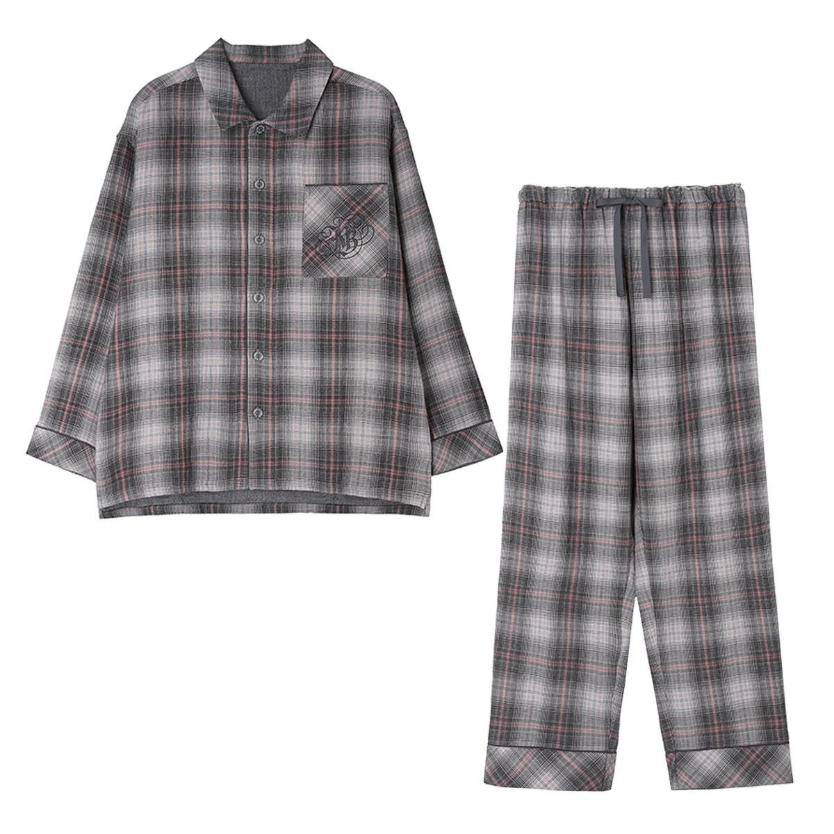 24トリプルガーゼチェック[長袖パジャマ] | KID BLUE OFFICIAL ONLINE