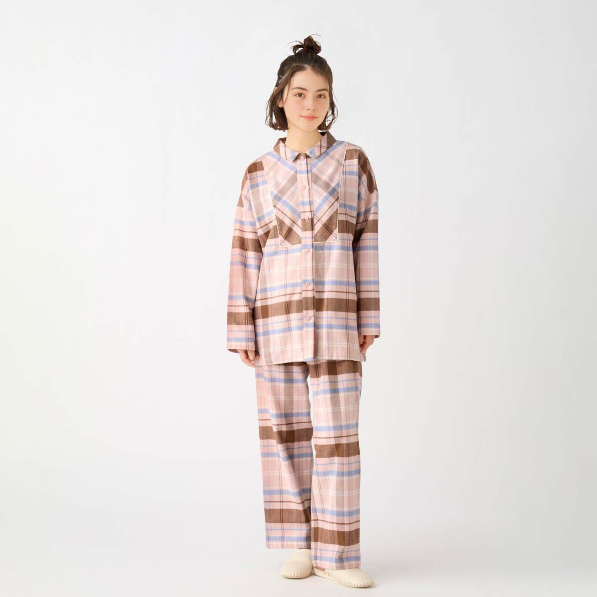 25ネルチェック[長袖パジャマ] | KID BLUE OFFICIAL ONLINE STORE