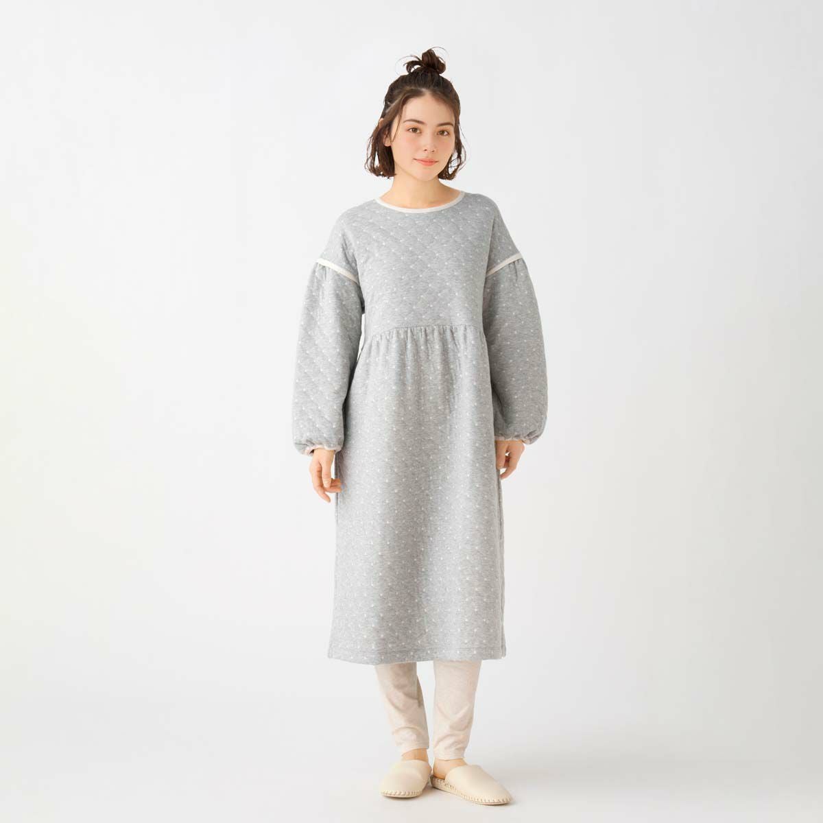 25キルトドットJQ[長袖ナイティ] | KID BLUE OFFICIAL ONLINE STORE