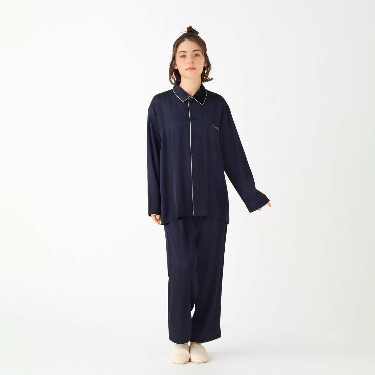 プレミアムサテン[長袖パジャマ] | KID BLUE OFFICIAL ONLINE STORE