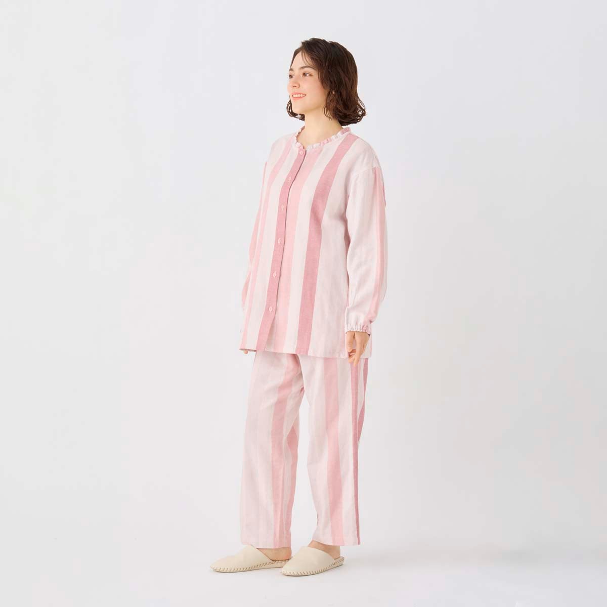 26Wガーゼストライプ[長袖パジャマ] | KID BLUE OFFICIAL ONLINE STORE