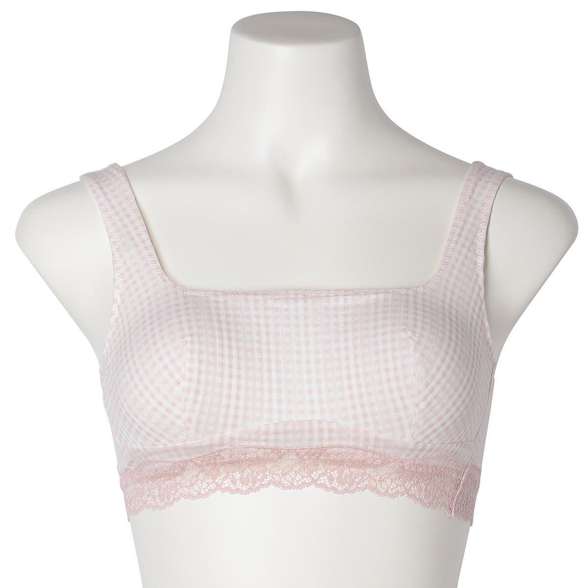 26ギンガムシアーチェック[ソフトブラジャー(ノンワイヤー)] | KID