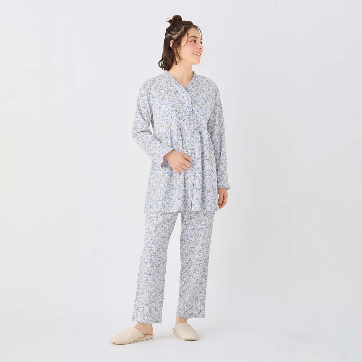 26リトルフラワーPt[9分袖パジャマ] | KID BLUE OFFICIAL ONLINE STORE