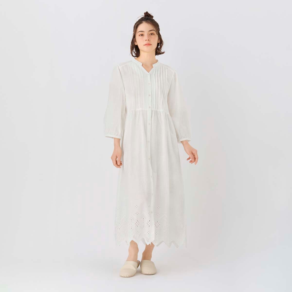 26スラブエンブ[8分袖ワンピース] | KID BLUE OFFICIAL ONLINE STORE