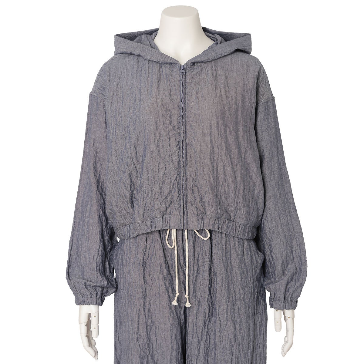 シャーリングシャンブレーツイル[長袖トップス] | KID BLUE OFFICIAL