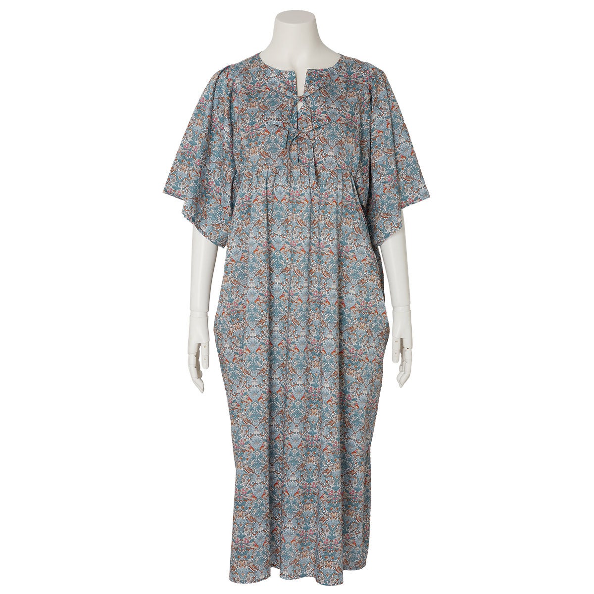26LIBERTYプリント[5分袖ワンピース] | KID BLUE OFFICIAL ONLINE STORE