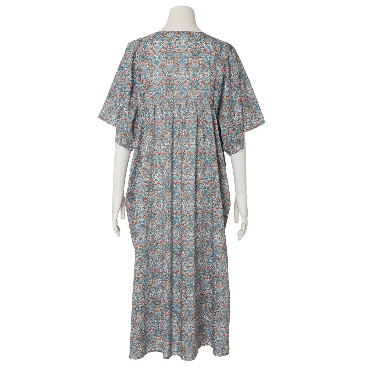 26LIBERTYプリント[5分袖ワンピース] | KID BLUE OFFICIAL ONLINE STORE