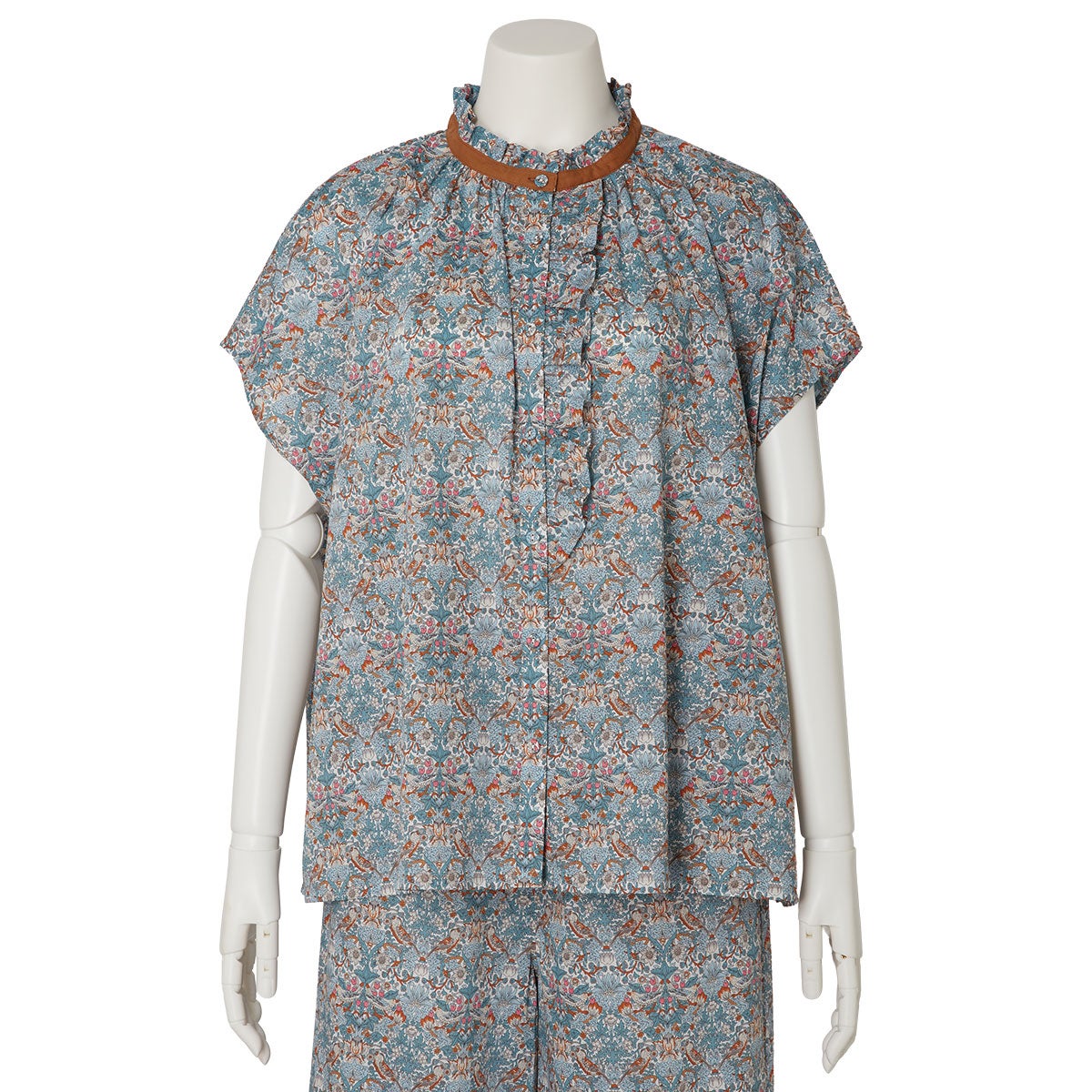 26LIBERTYプリント[半袖トップス] | KID BLUE OFFICIAL ONLINE STORE