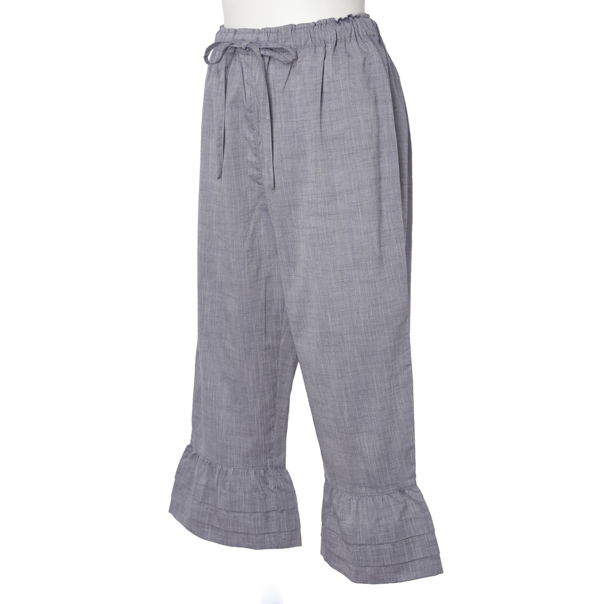 新品 KID BLUE ルームウェア UNISEX Lサイズ 値下げ 26ドビードットシャンブレー[長袖パジャマ] | KID BLUE OFFICIAL