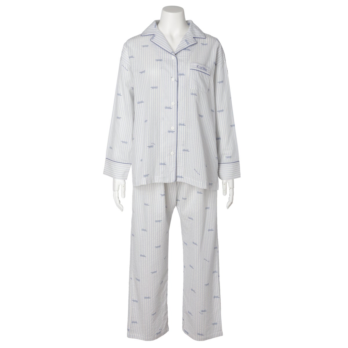 クレソンのホワイト 長袖パジャマセット リサ・ラーソンコラボN[長袖パジャマ] | KID BLUE OFFICIAL ONLINE STORE