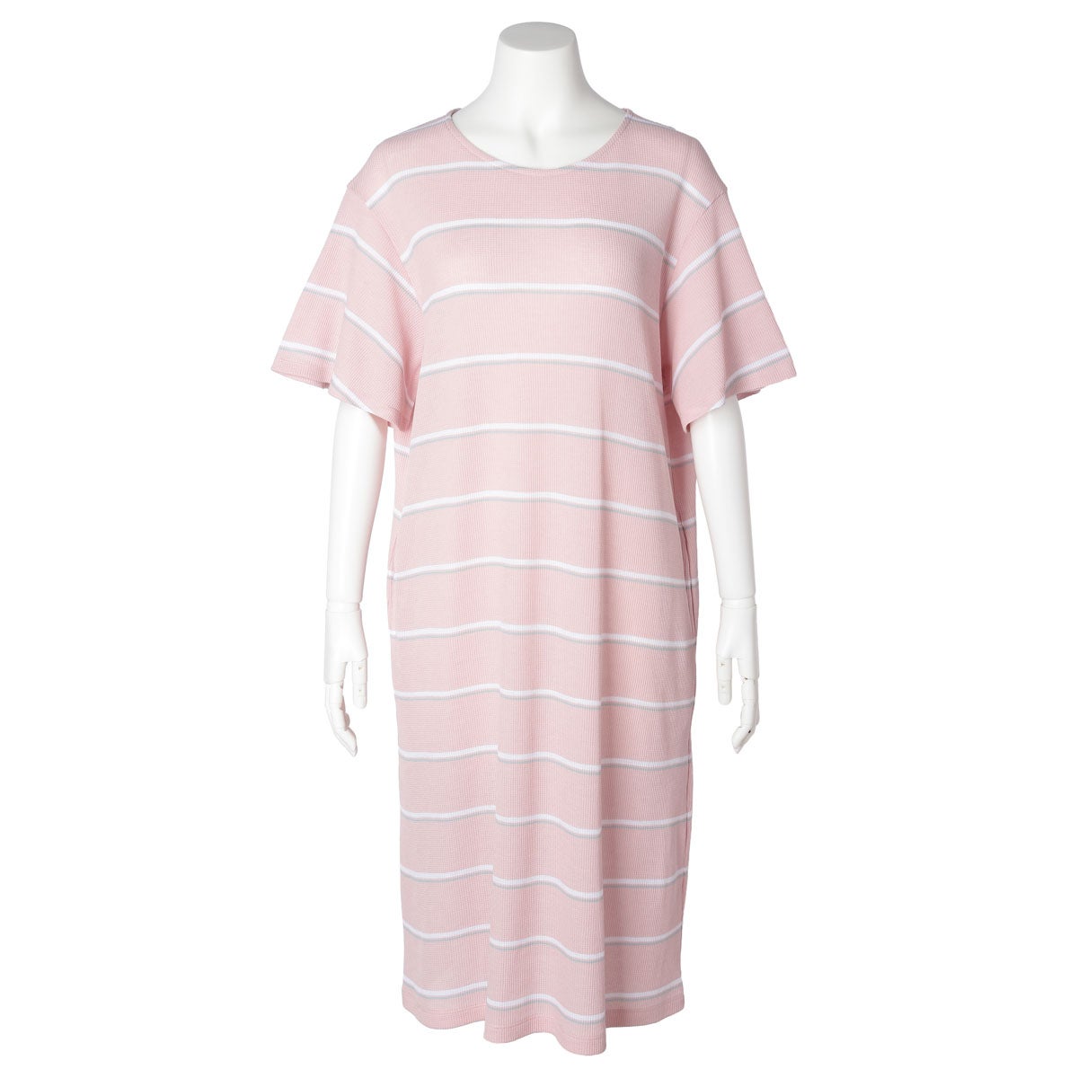26ワッフルボーダー[半袖ワンピース] | KID BLUE OFFICIAL ONLINE STORE