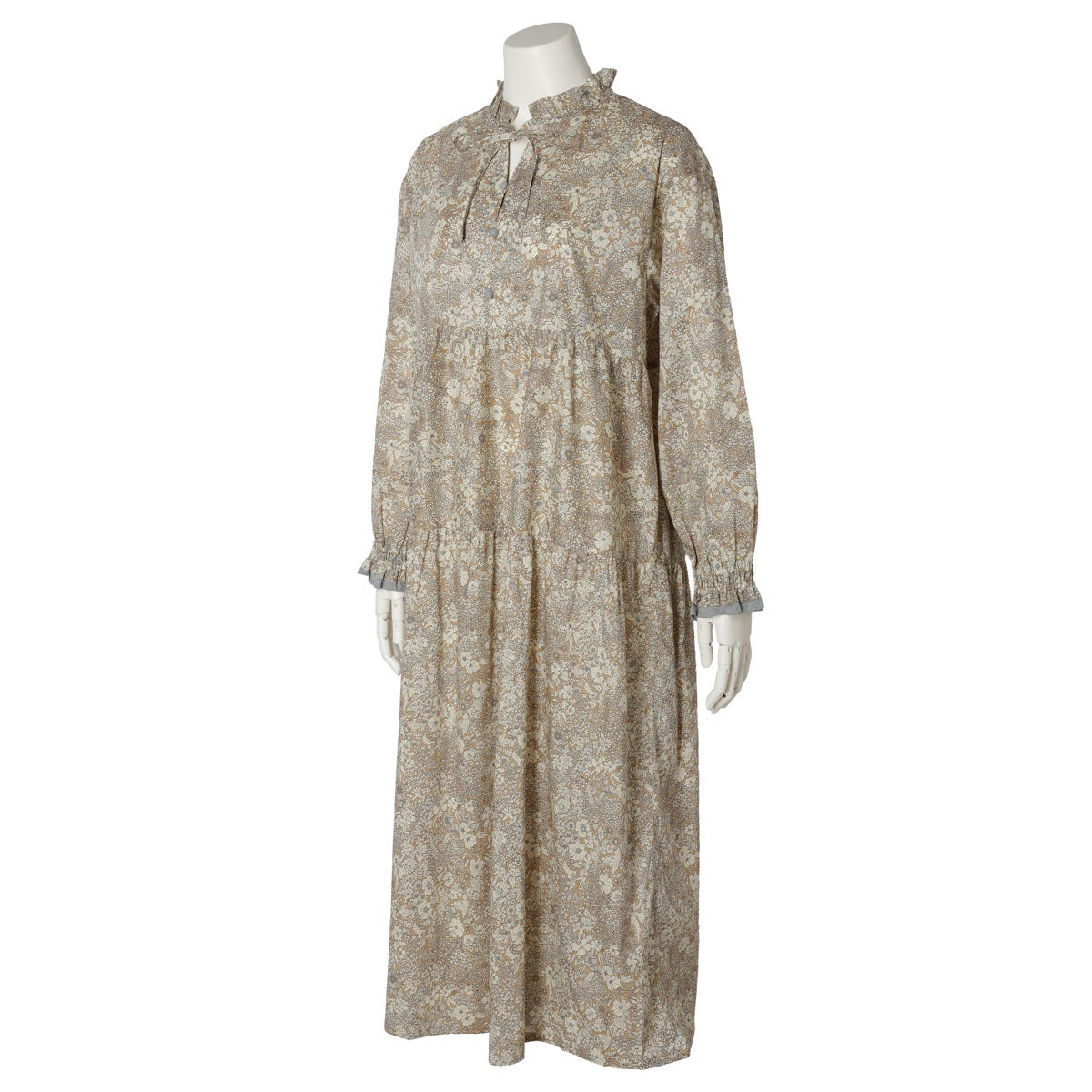 26AW LIBERTYプリント[長袖ワンピース] | KID BLUE OFFICIAL ONLINE STORE