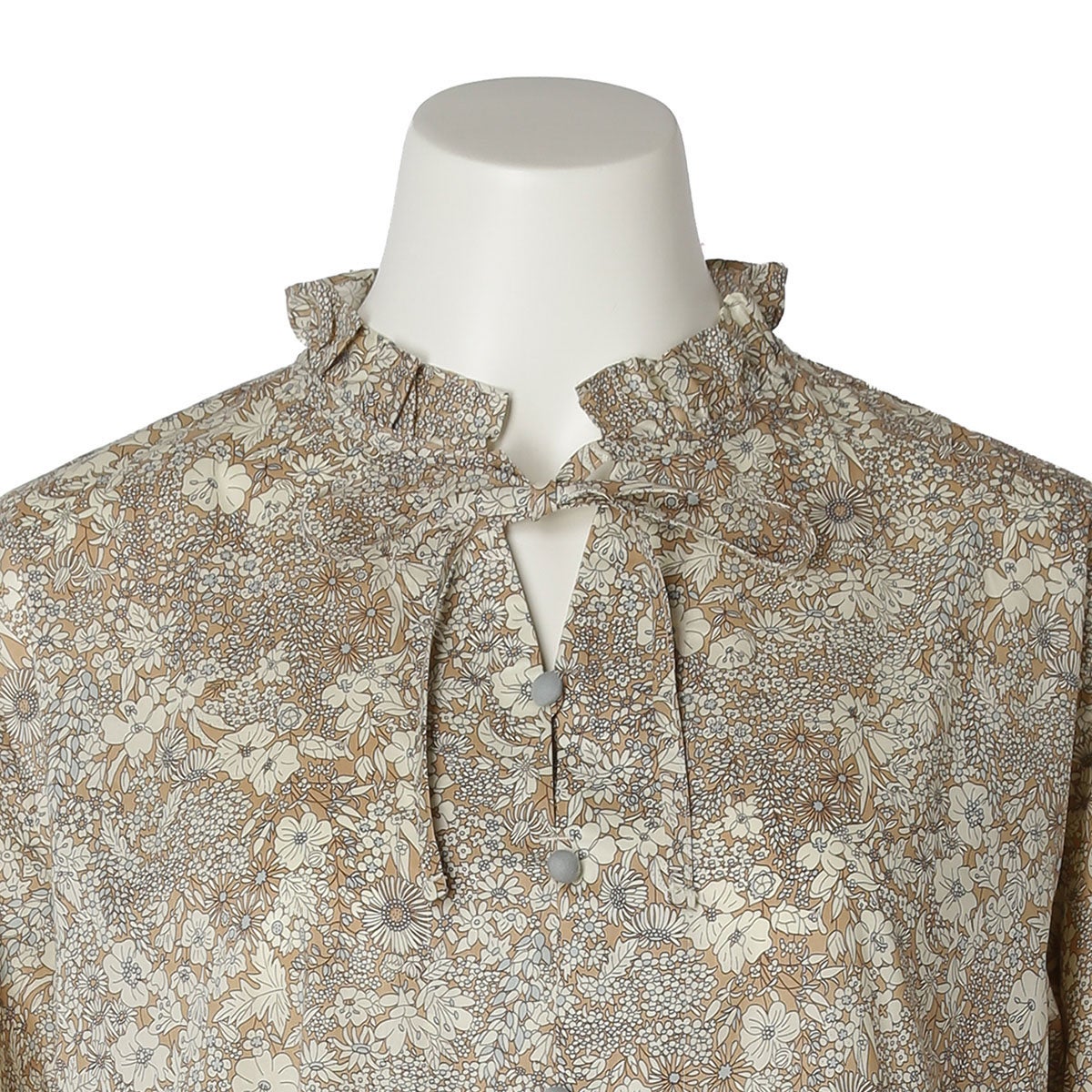 26AW LIBERTYプリント[長袖ワンピース] | KID BLUE OFFICIAL ONLINE STORE