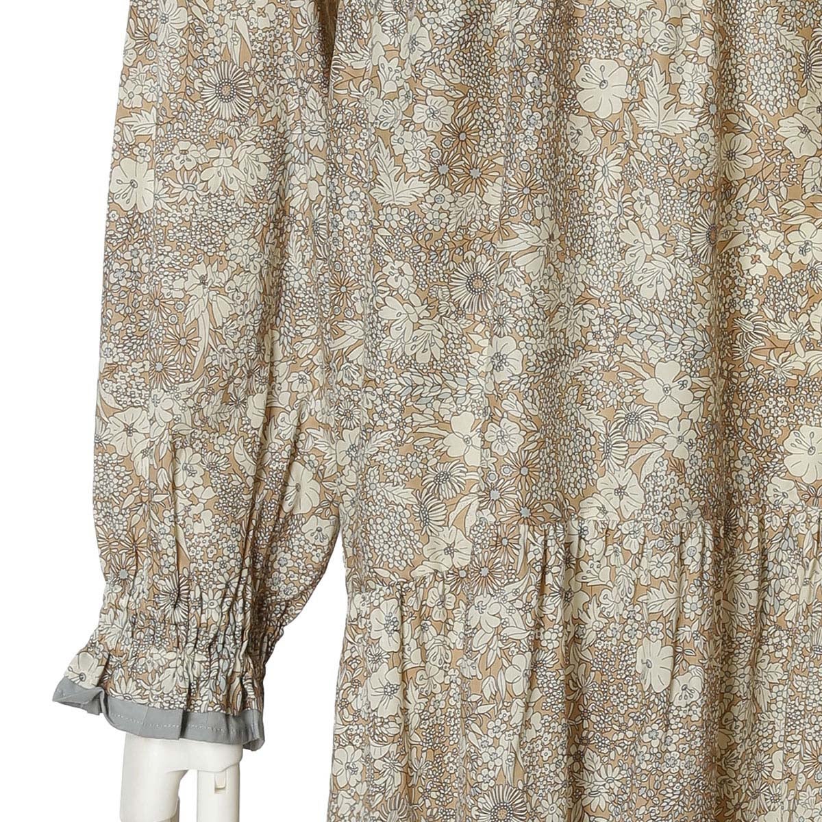 26AW LIBERTYプリント[長袖ワンピース] | KID BLUE OFFICIAL ONLINE STORE