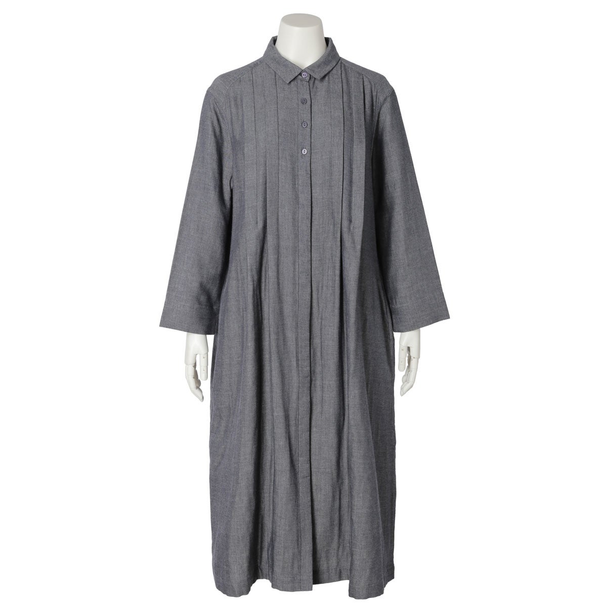 26デニム調Wガーゼ[長袖ワンピース] | KID BLUE OFFICIAL ONLINE STORE